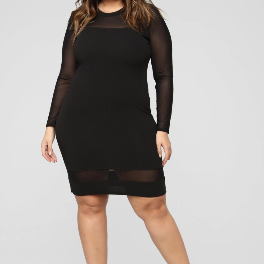 Pretty Young Thang Black Dress